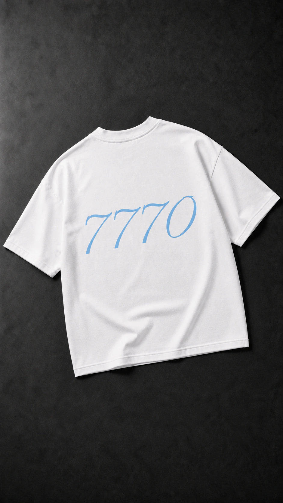 Camiseta 7770 (GODSPEED) OVERSIZED