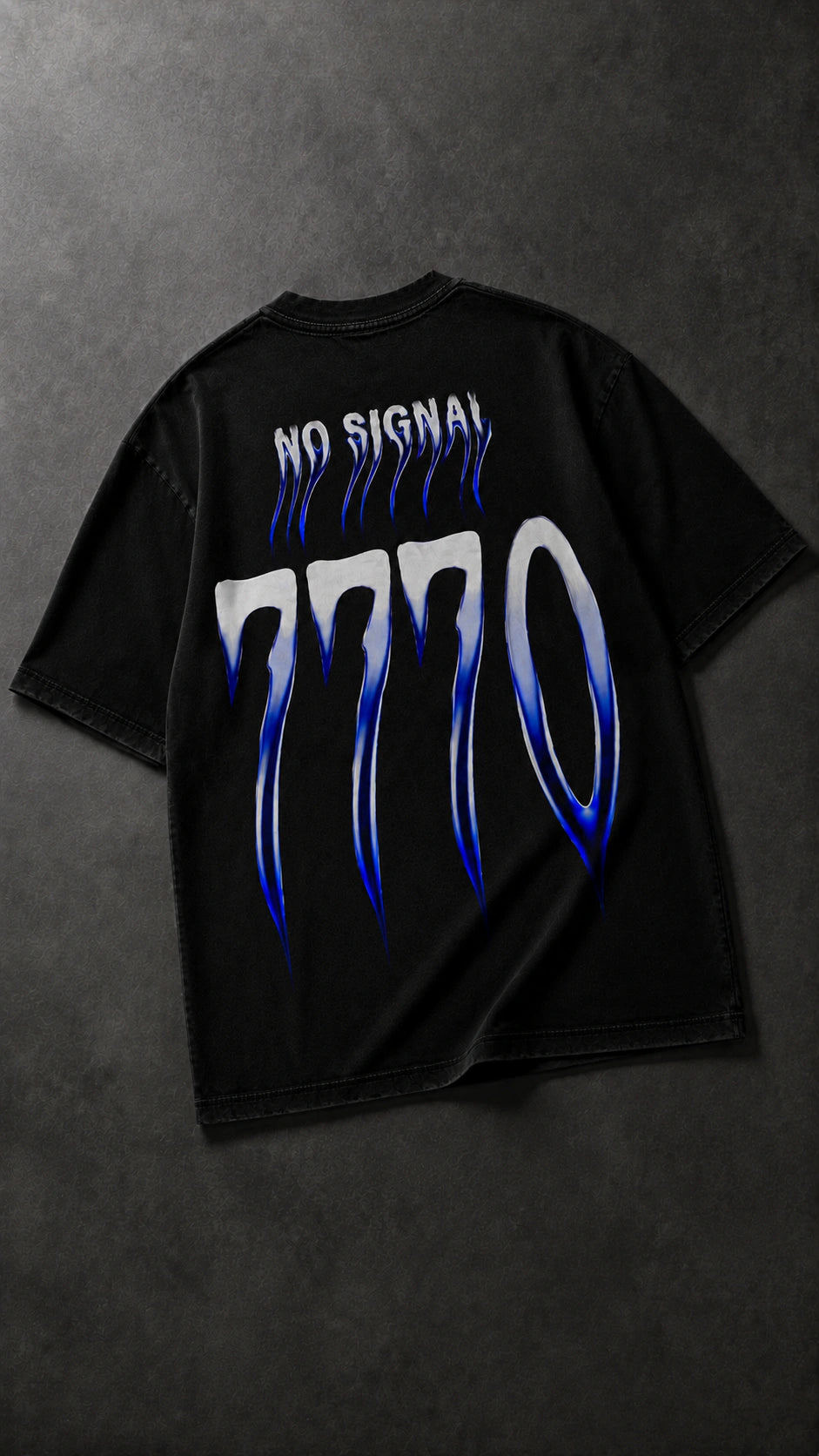 Camiseta 7770 (NO SIGNAL) OVERSIZED